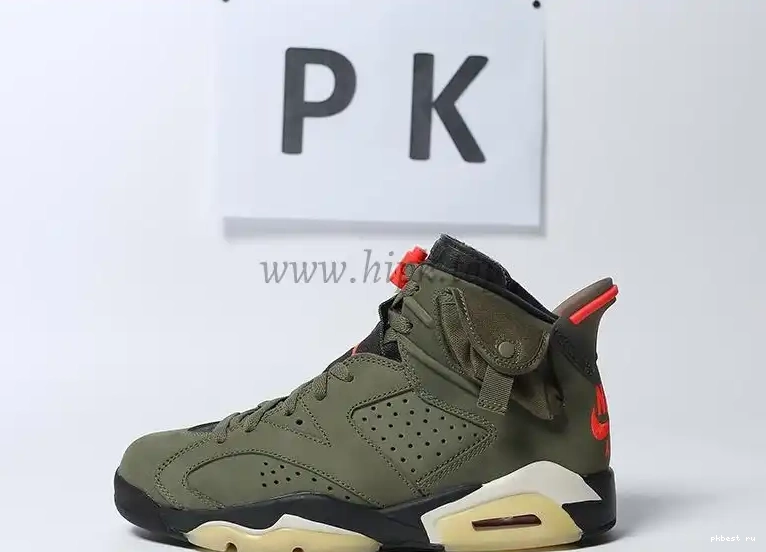 READY PK MATERIALS Scott Travis 6 Jordan GOD SHIP RETAIL TO Retro 0514